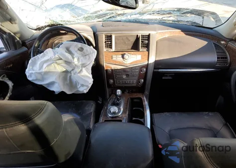 2019 Nissan Armada Sv z USA, uszkodzony, nr VIN JN8AY2NCXK9587676